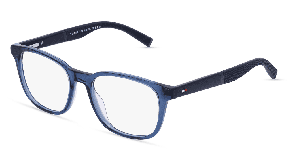 TOMMY HILFIGER TH 1907 Bleu transparent Vue d'angle