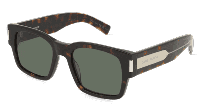 Saint Laurent SL 617 havana Hoekaanzicht