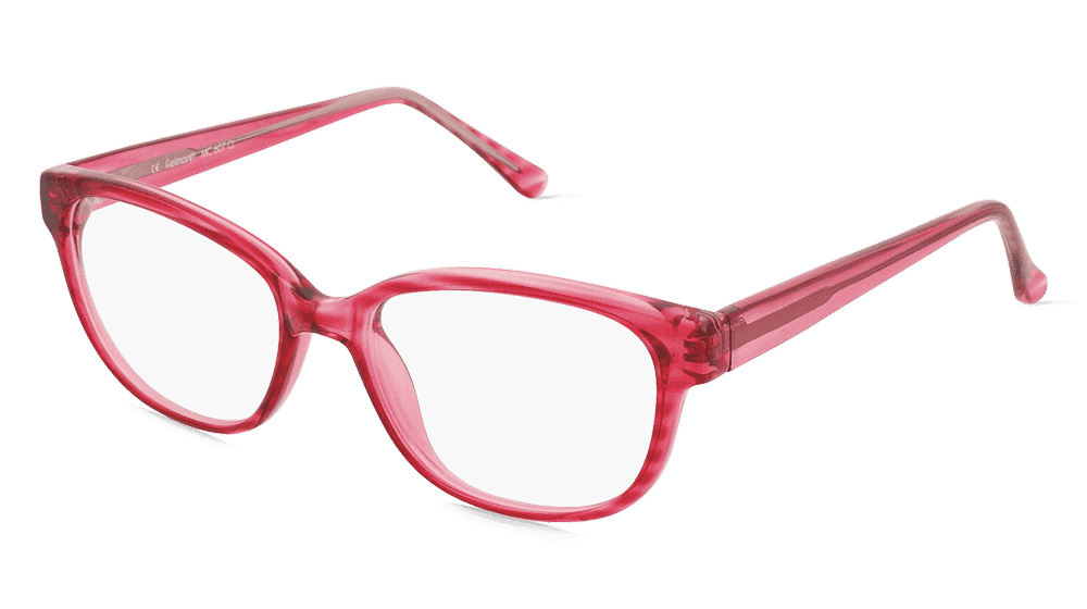 Fielmann MC 607 CL Cristal rouge Vue d'angle