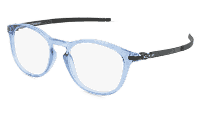 Oakley OX8105 Bleu transparent Vue d'angle