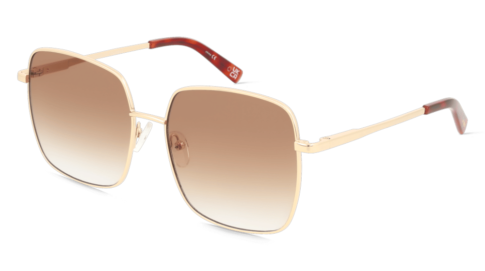 Le Specs THE CHERISHED goud Hoekaanzicht