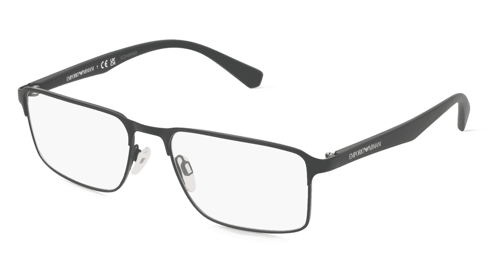 Emporio Armani EA1046 zwart Hoekaanzicht