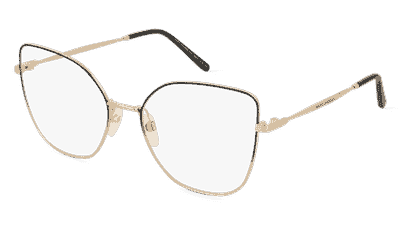 Marc Jacobs 704 Noir or Vue d'angle