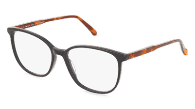 Fielmann ABC 087 FA LUISA Rosé transparent Vue d'angle