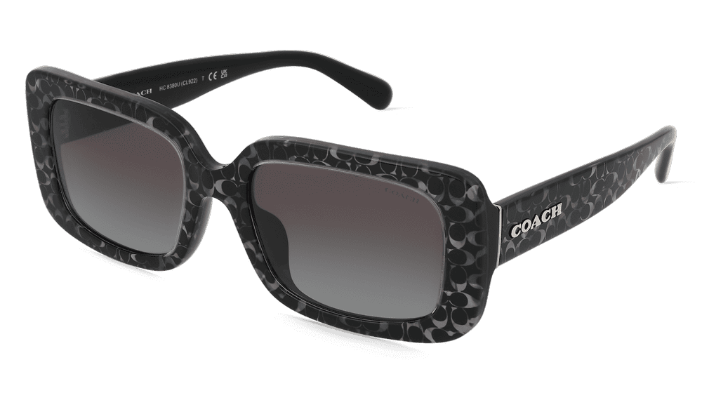 Coach HC8380U Bleu gris Vue d'angle