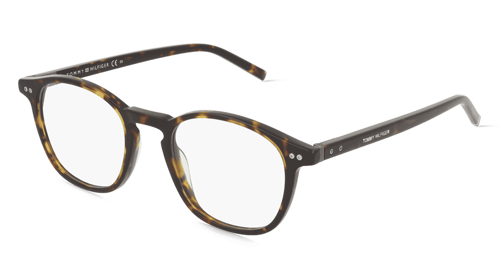 Tommy Hilfiger Eyewear TH 1941 Havane Vue d'angle