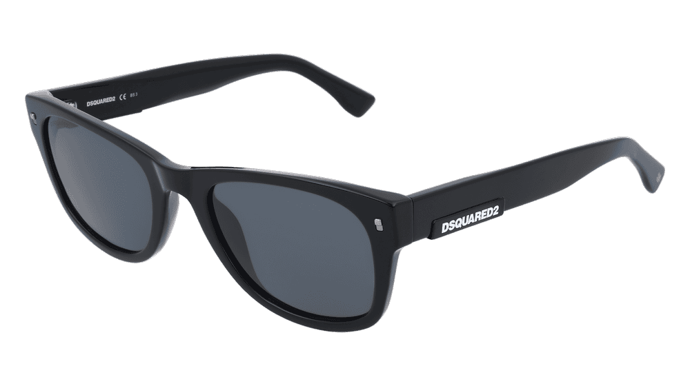 DSQUARED2 D2 0046/S Black Corner View