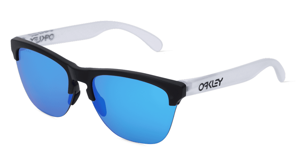 Oakley OO9374 FROGSKINS LITE zwart mat Hoekaanzicht