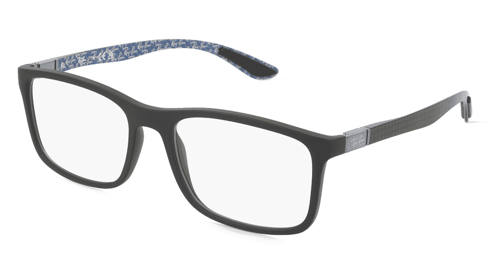 Ray-Ban 0RX8908 Noir Vue d'angle