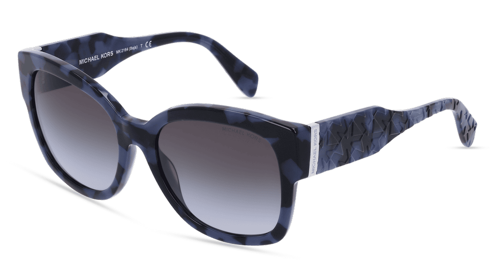 MICHAEL KORS MK2164 BAJA Havane bleu Vue d'angle