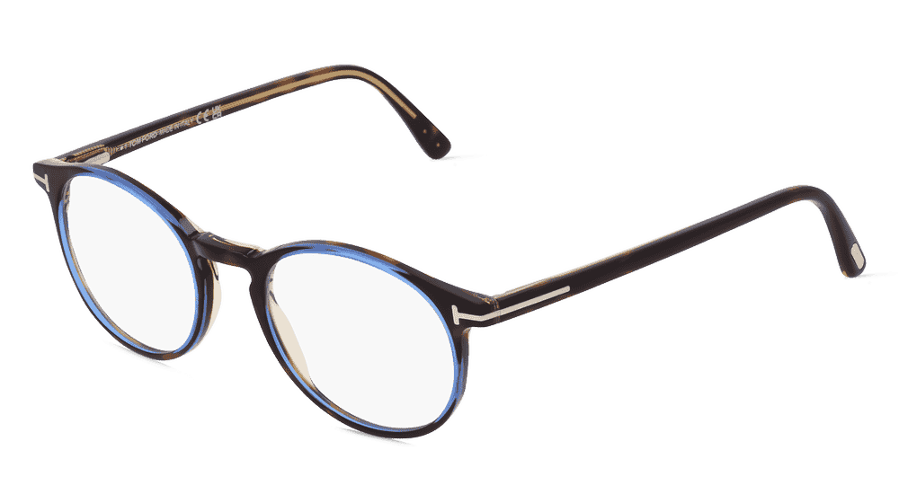 TOM FORD FT5294 Bleu Havane Vue d'angle