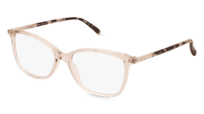 Fielmann LN 052 CL BEATRIX Havanna pink Hoekaanzicht