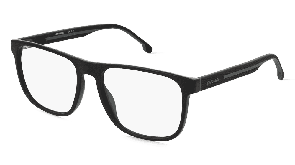 Carrera 8892 Zwart grijs Hoekaanzicht