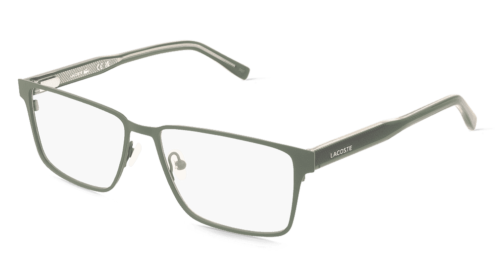 Lacoste L2297 Kaki Vue d'angle