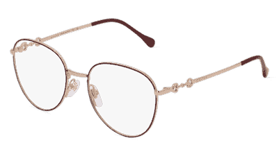Gucci GG0880O Havane doré Vue d'angle