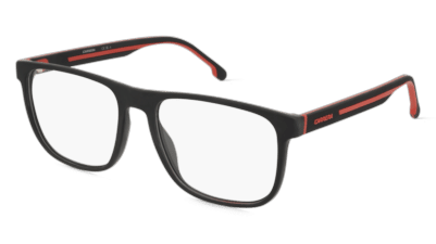 Carrera 8892 Zwart grijs Hoekaanzicht
