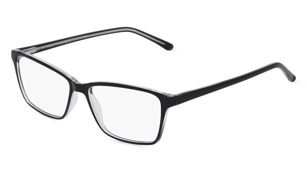 Fielmann OU 050 FLEX CL Cristal noir Vue d'angle