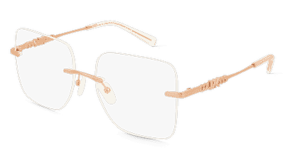 Michael Kors 0MK3078 GIVERNY Goud licht Hoekaanzicht