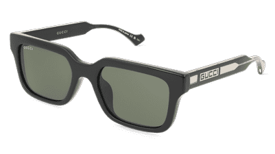 Gucci GG1732SK zwart Hoekaanzicht