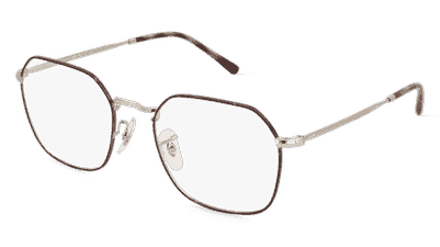 Ray-Ban 0RX3694V JIM Havana goud Hoekaanzicht