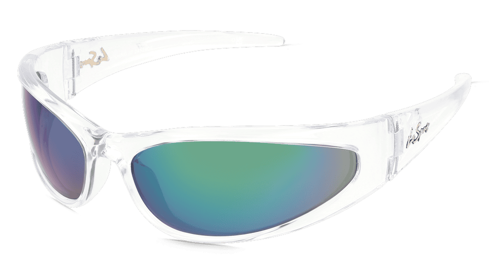 Le Specs PHISHING Kristal transparant Hoekaanzicht