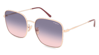 Vogue VO4327SD goud Hoekaanzicht