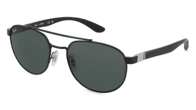 Ray-Ban 0RB3736 Argenté Vue d'angle