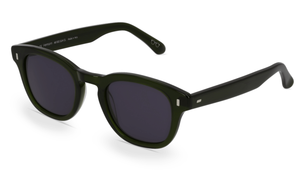 Damian Sun Olive transparent Vue d'angle