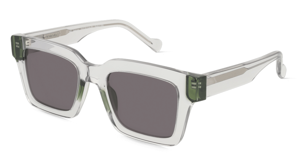 Fielmann EMT 010 SUN RN Gris transparent Vue d'angle