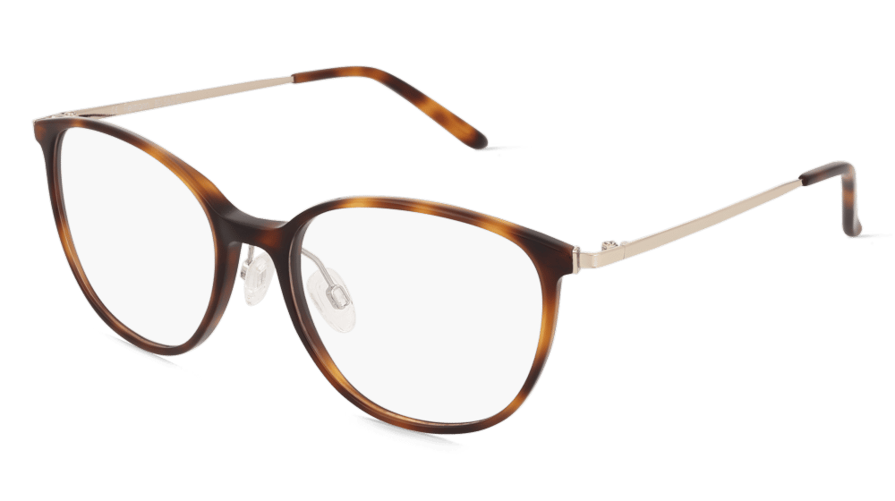 Fielmann BD 560 CL Havana goud Hoekaanzicht
