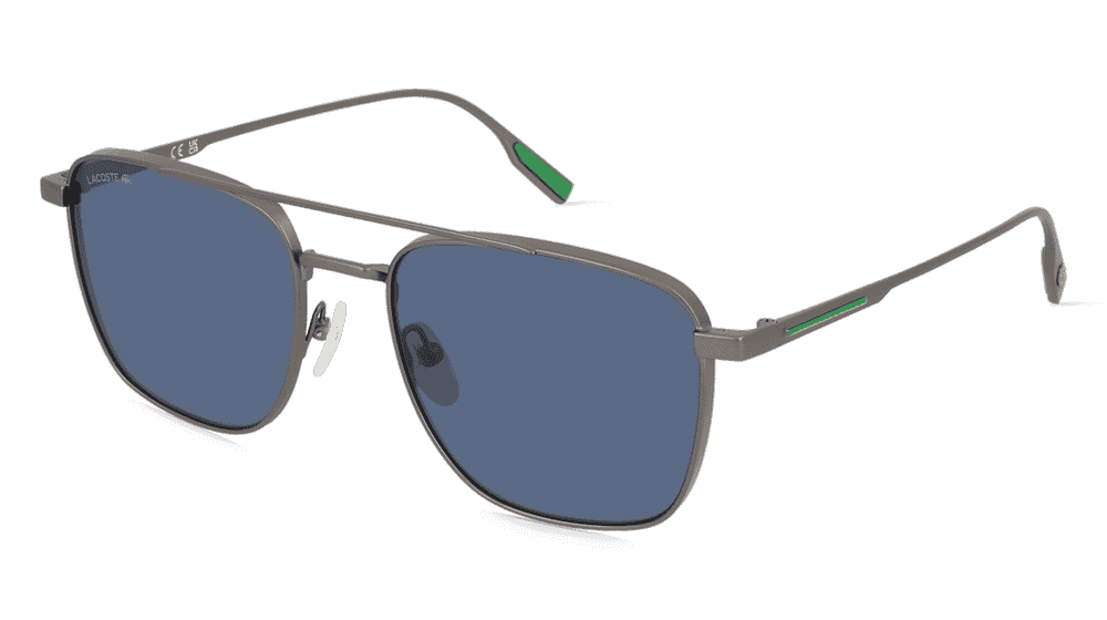 Lacoste L261S Zilver mat Hoekaanzicht