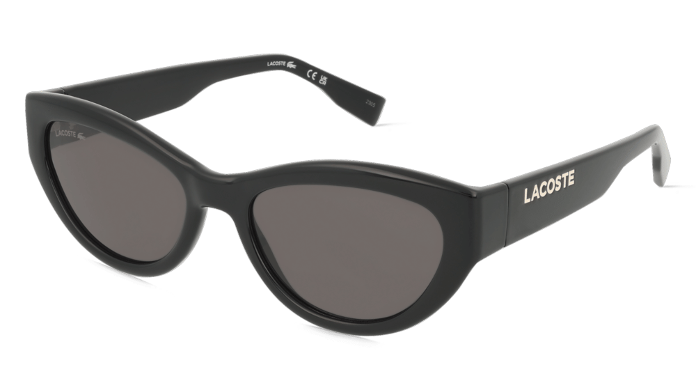 Lacoste L6013S Noir Vue d'angle