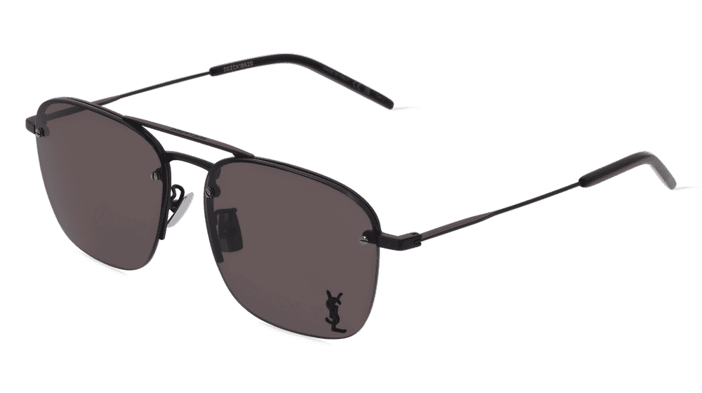 Saint Laurent SL 309 M Noir mat Vue d'angle