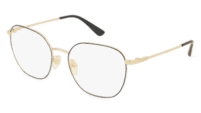 Vogue VO4178 Doré Havane Vue d'angle