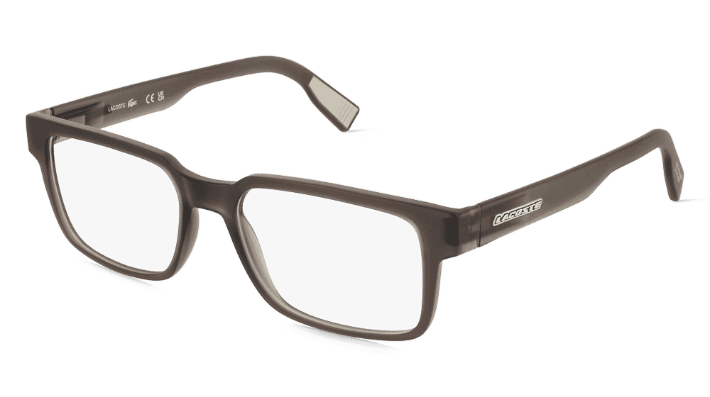 Lacoste L2928 Noir gris Vue d'angle