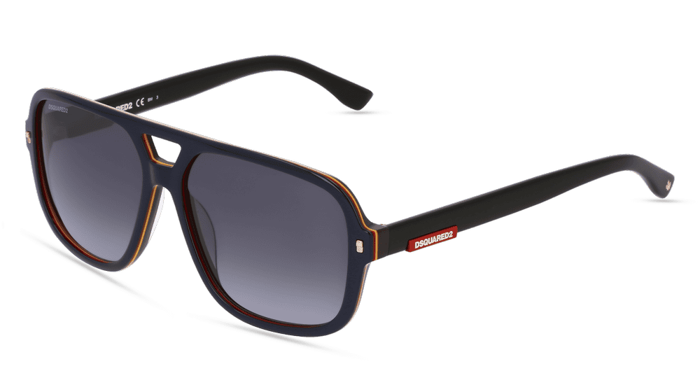 DSQUARED2 D2 0003/S Bleu brillant Vue d'angle