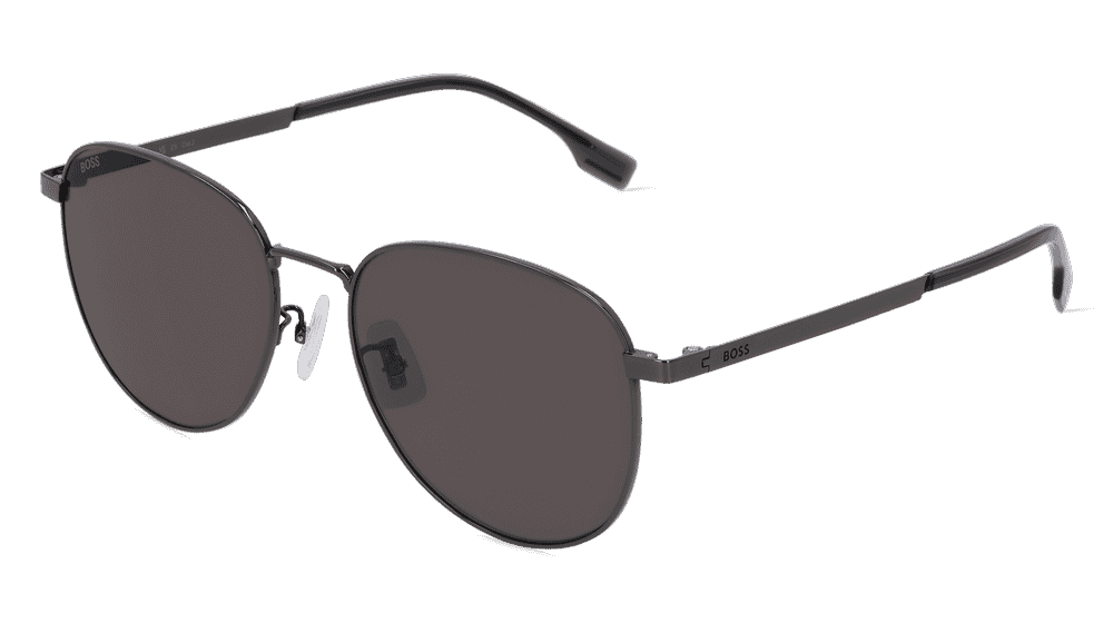 Boss 1536/F/S Gun glanzend Hoekaanzicht