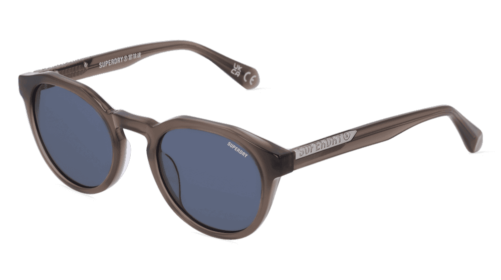 SUPERDRY 5012 Grijs glanzend Hoekaanzicht