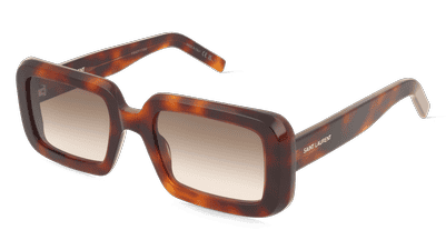 Saint Laurent SL534 SUNRISE havana Hoekaanzicht