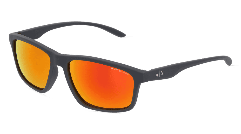 EMPORIO ARMANI AX4122S Gris mat Vue d'angle