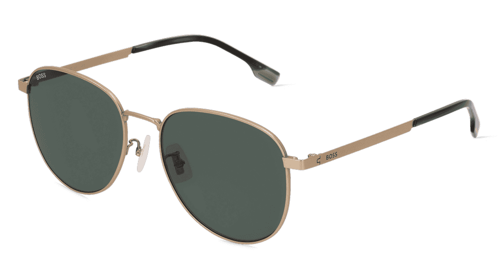 Boss 1536/F/S goud mat Hoekaanzicht