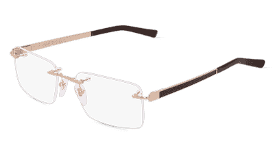 Fielmann TITANIUM 199 FLEX CL Gun zwart Hoekaanzicht