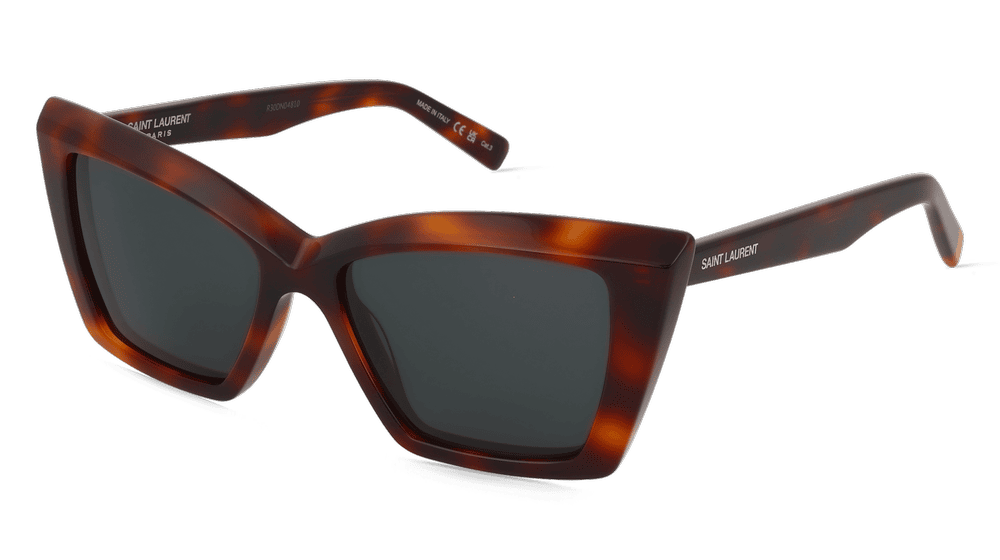 Saint Laurent SL657 Havane Vue d'angle