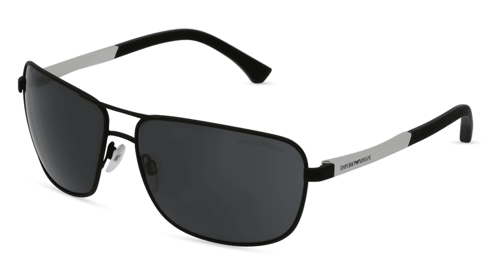 EMPORIO ARMANI EA2033 zwart Hoekaanzicht