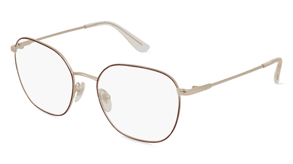 Vogue VO4178 Doré Havane Vue d'angle
