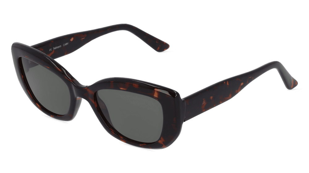 Fielmann OU 036 SUN FA CARRY Havanna glanzend Hoekaanzicht