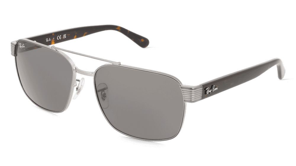 Ray-Ban RB3751 Gris gun Vue d'angle