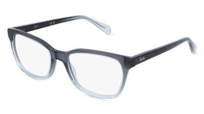 Ray-Ban RX5362 Rose rouge Vue d'angle
