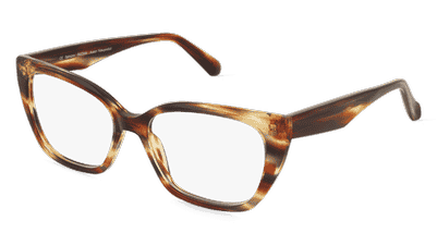 Fielmann ABC 086 FA PALOMA Havanna rayé Vue d'angle