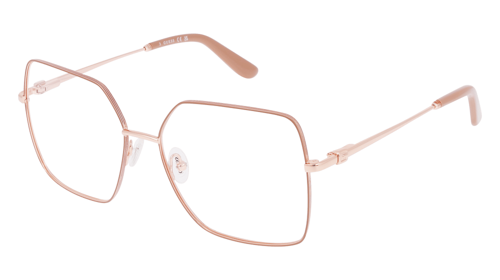 Guess GU2824 Rosegoud Hoekaanzicht